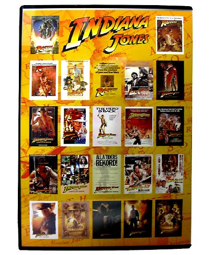インディ・ジョーンズ4作品リスト差込下敷き IJFC-01 