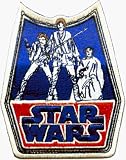 Star Wars - Classic Retro Logo- Embroidered Iron On or Sew On Patch