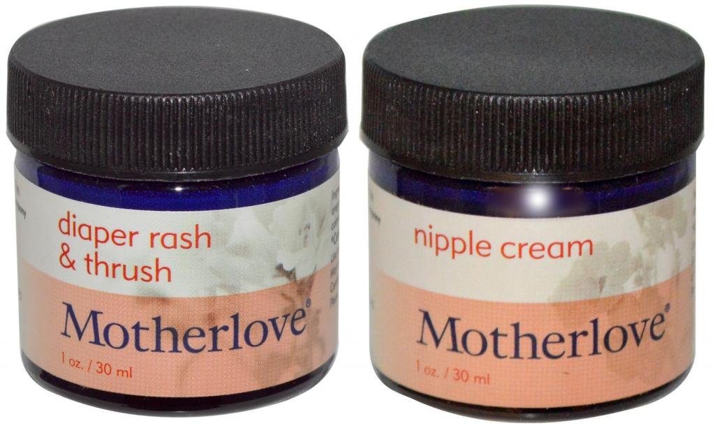 Купить Motherlove Organic Nipple Cream 1 oz. with Diaper Rash & Thrush Salve 1 oz. в интернет
