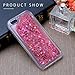 iPhone 6S Plus Case, ESeekGo Floating Liquid Case for iphone 6 Plus Soft Cover TPU Bumper Bling Bling Case (Rose Gold)