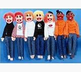 Teenager Ethnic Rapper Wrap-Around Puppet (M931)