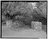 Historic Photo Hamilton Field Rock Retaining Walls Various locations in housing & hospital