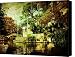 Fall in the Riverwalk Canvas Print / Canvas Art - Artist Iris Greenwell