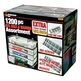 Wilmar W5226 Nut and Bolt Assorment, 1,200-Piece