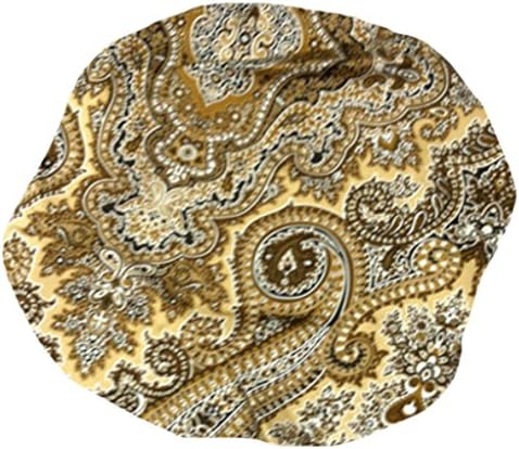 Daziran Womens 100% Silk Unique Multicolored Bonnet Chemo Sleep Cap