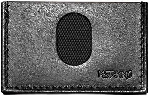 MSTRMND Collective Black Slimplistic Wallet Card Case