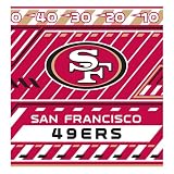 Turner NFL San Francisco 49Ers Stretch Book Covers (8190191)