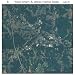 Huge Aerial Photography Map of Pilot Mountain, North Carolina 2008 NC