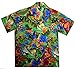 V.H.O Funky Hawaiian Shirt, Jungle, Green, L
