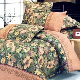 Blancho Bedding - [Garden Serenade] 100% Cotton Comforter Cover/Duvet Cover Combo