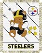 Pittsburgh Steelers Woven Baby Blanket Throw - NFL Football Fan Shop Sports Team Merchandise