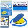 The Bean Deluxe Ultimate Abdominal Exerciser, Including DVD and Pump