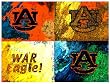 Auburn Painting - Warhol Auburn Logo