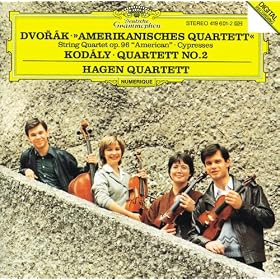 Dvor�k: String Quartet No.12 "American"; Cypresses / Kod�ly: String Quartet No.2