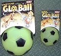 Glow in Dark Ball Dog Toy Luminous Night FUN! Squeak 6"