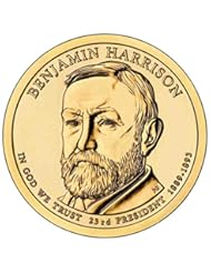 Coins: 2012 D Harrison Presidential Dollar Choice Uncirculated