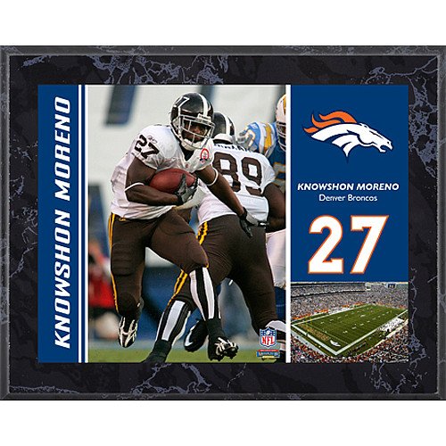 Mounted Memories Denver Broncos Knowshon Moreno 8x10 Color Plaque