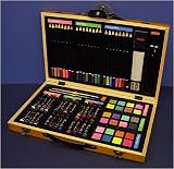 Studio Art Set in a Wooden Box
