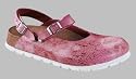 Alpro Clogs ''C 165'' aus Birko-Flor in letter mix rose mit schmalem Fussbett