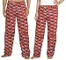 Boise State University BSU Broncos Logo Pajama Bottoms or Lounge Pants SIZE Lg- FOR HIM or HER 100% Natural Cotton NOT a CHEAP BLEND