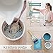 Miss Mustard Seed's MilkPaint™ - Powdered Paint, Paint for Furniture, Wood, Cabinets, Walls, Brick, and Stone, Water-Based, All-Natural, Eco-Friendly, Organic, No VOCs (Teal Ocean, Pint)