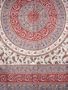 Jaipur Paisley Tablecoth-55 x 80-Rectangle-Red/Gray