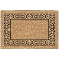 Charleston Border Door Mat - Tan/ Black (24x36")&nbsp;