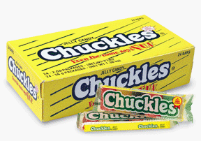 Chuckles Jelly Candy 24 Bars of 2 Oz Each by FARLEY
