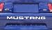 1999-04 FORD MUSTANG REAR BUMPER VINYL INSERTS Decals Letters - 37 Colors to choose from (Color :: Black)