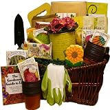 The Gourmet Gardener Gift Gift Basket of Useful Garden Tools and Treats