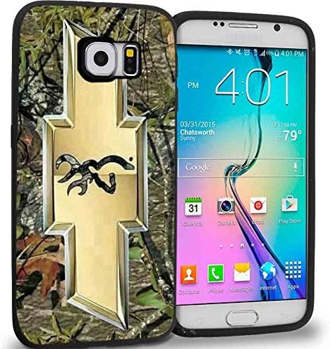 Camo Chevrolet Logo for Iphone and Samsung Galaxy Case (samsung galaxy s6 edge black)
