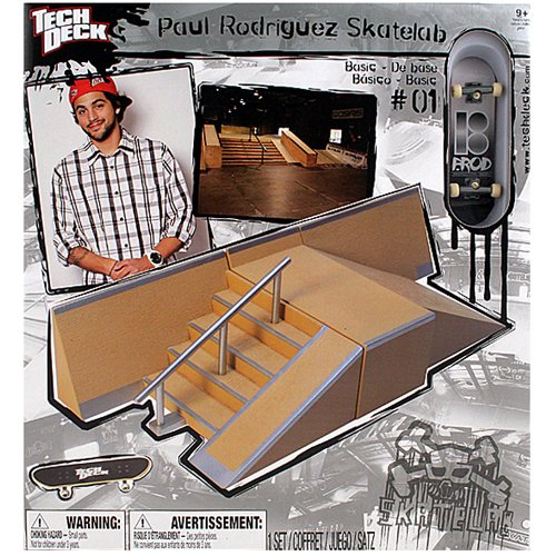 Teck Deck - Paul Rodriguez Small Skate Lab - Stairs and Wall Obstacle