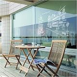 Nursery Easy Apply Wall Sticker Decorations – Downtown City Outline