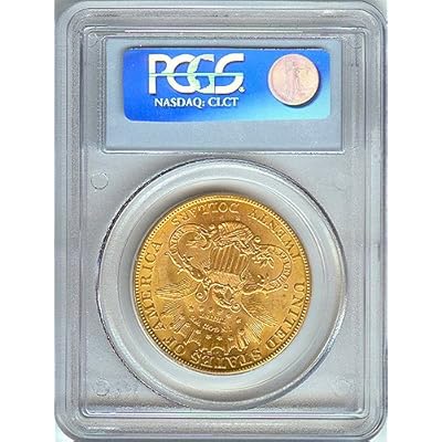 1902 S $20 Liberty Head U.S. Gold Coin, PCGS Graded MS 61. 1902 S $20 Liberty Head U.S. Gold Coin, PCGS Graded MS 61.