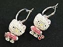 [スワロフスキー] SWAROVSKI ピアス ハロー キティ レディース [並行輸入品]