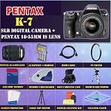 Pentax K-7 Digital SLR with Pentax 18-55mm Lens + SSE Premium Starter Accessory Package