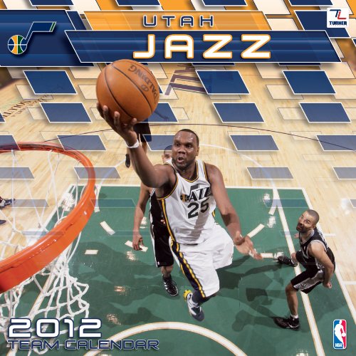 2012 UTAH JAZZ 12X12 WALL CALENDAR