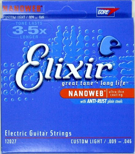 ELIXIR 12027/NANOWEB CustomLight/09-46 エレキギター弦