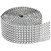 Darice 921373148772 Bling on a Roll, 3mm by 2-Yard, 8 Rows, Silver, 1 Pack