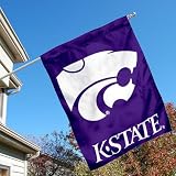 Kansas State University Wildcats House Flag
