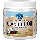 Viva Labs Organic Extra Virgin Coconut Oil, 16 Ounce 