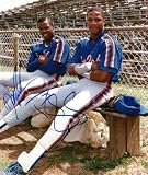 Autographed/Hand Signed Doc Gooden & Darryl Strawberry New York Mets 8x10 Photo