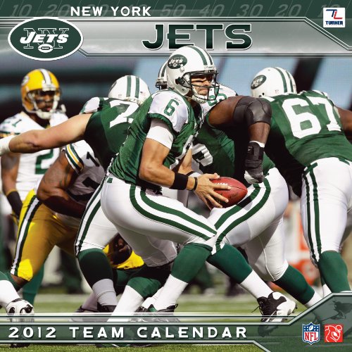 2012 NEW YORK JETS 12X12 WALL CALENDAR