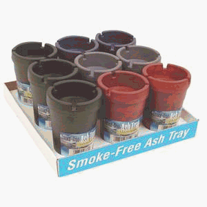 Custom Accessories 93365D Smoke Free Ashtray