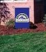 Colorado Rockies Applique Embroidered Mini-Window Or Yard/Garden Flag