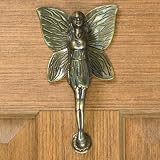 Garden Fairy Door Knocker - Antique Brass