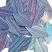 Sequin Long Diamond Light Blue 1.75 inch Couture Loose Paillettes. City Lights Reflective Metallic. Made in USA.