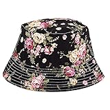 Generic レディース 日光予防バケツ形帽子 B パターン