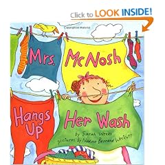 Mrs. Mcnosh Hangs Up Her Wash