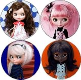 Set of 4 * BLYTHE DOLLS * 1.25